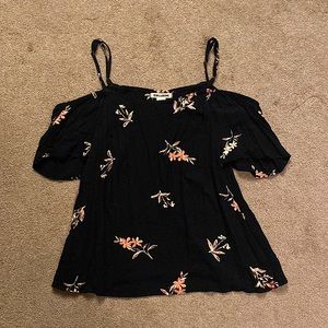 Billabong shoulder-less blouse